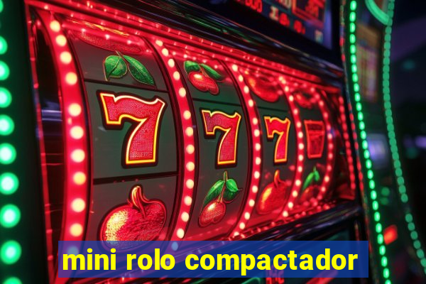 mini rolo compactador